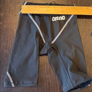 Arena powerskin Black Swim Jammer Race suit